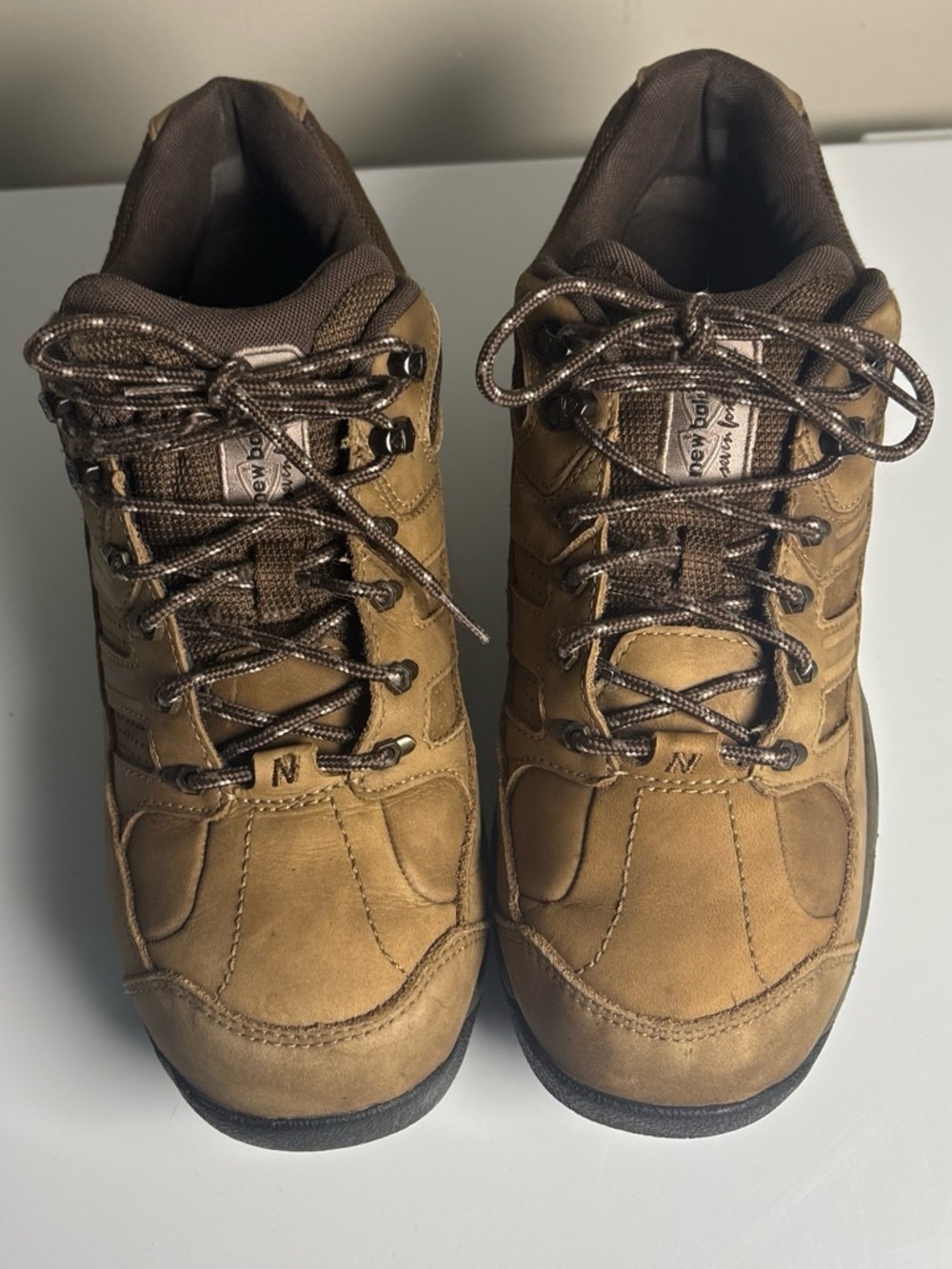 New Balance Men’s Brown Trail-Style Athletic Shoes